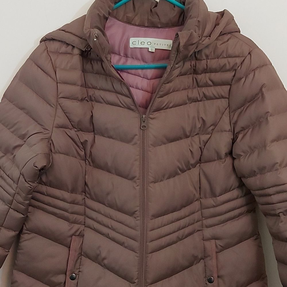 Cleo Petite Puffer Jacket Large - Picture 2 of 8